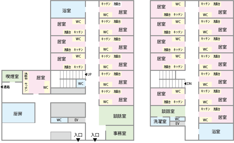 なないろ平面図